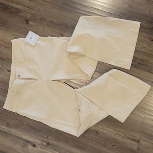 Athleta light tan pants, sz12T